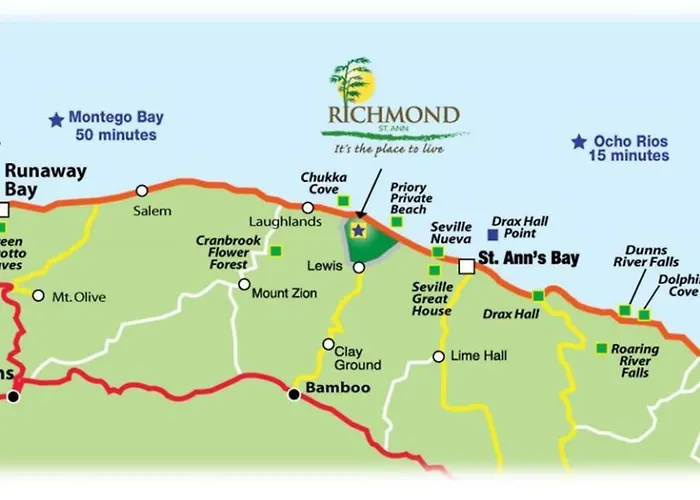 Villa "luxurycrest , King Bed, Bbq & Backyard Games, Near Ocho Rios" Ocho Ríos